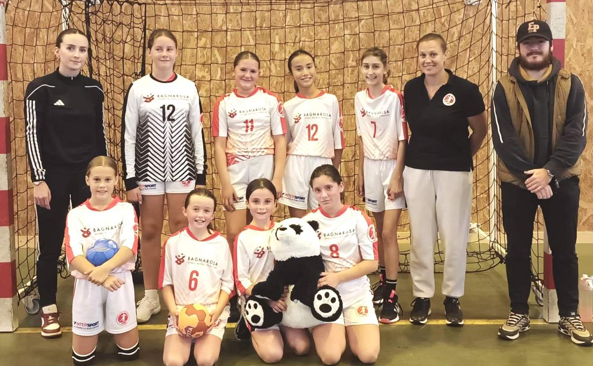 Equipe U 13 Féminines 7 ème DIVISION DT club Handball HandBall