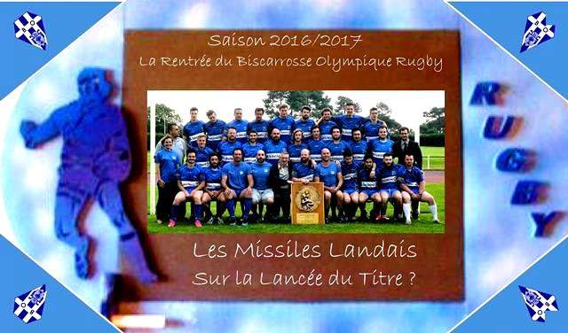 Actualit La Rentree Du Biscarrosse Olympique Rugby Club Rugby