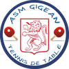 logo du club ASM GIGEAN TENNIS DE TABLE