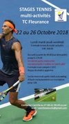 STAGE DU 22 AU 26 OCTOBRE 2018