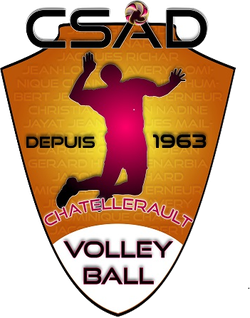 logo du club CSAD Chatellerault Volleyball