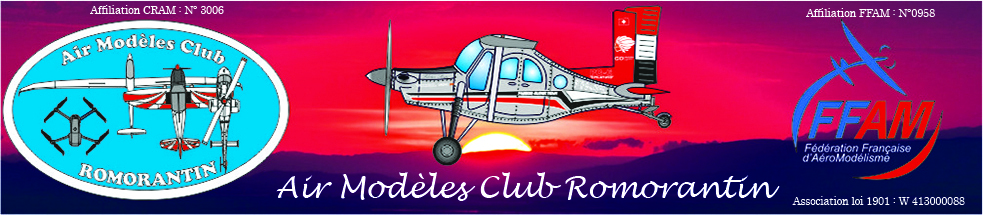 Air Modèles Club Romorantin : site officiel du club d'aéromodelisme de Romorantin-Lanthenay - clubeo