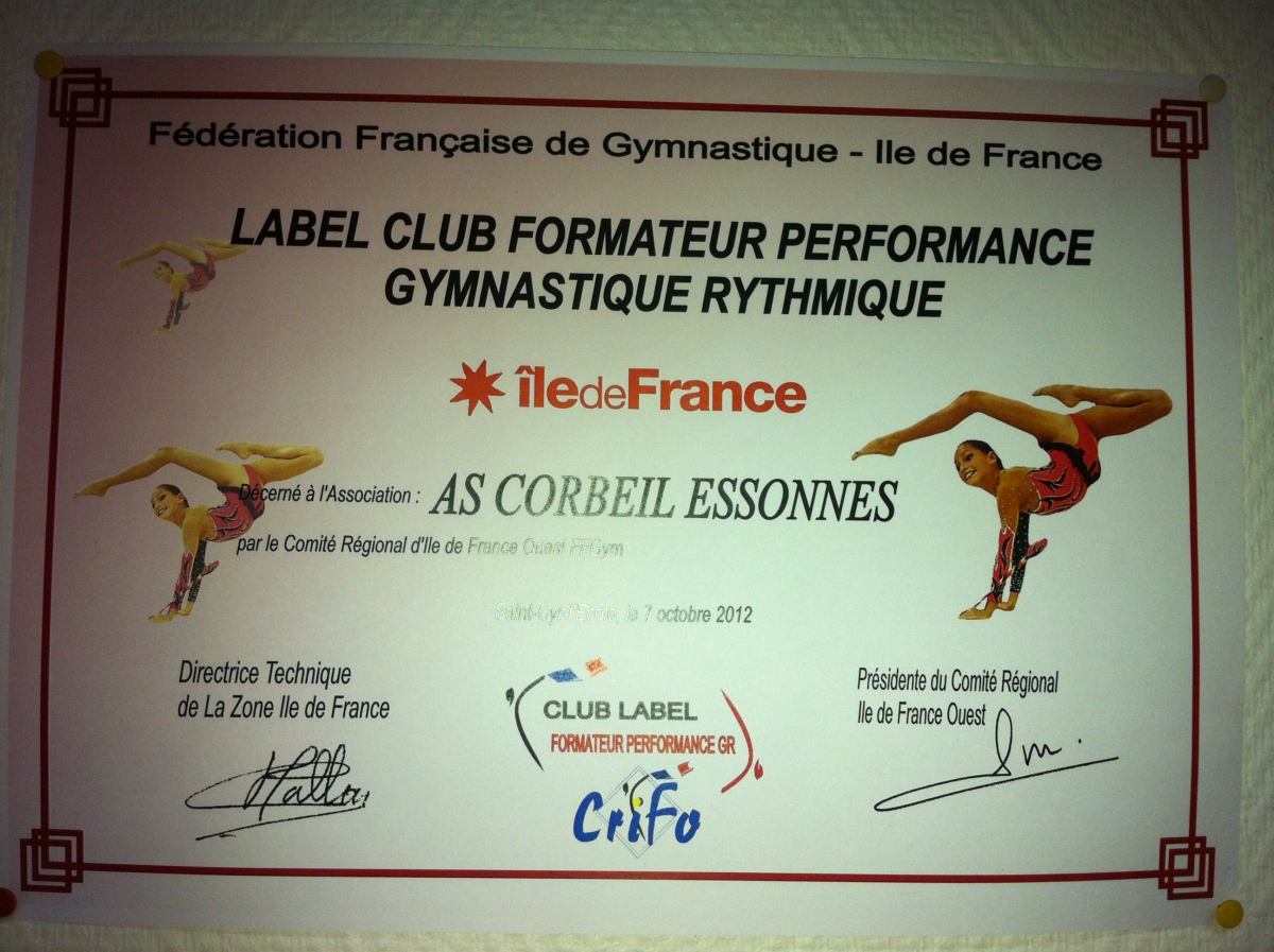 ASCE GYM DANSE GR : site officiel du club de gymnastique de CORBEIL ESSONNES - clubeo
