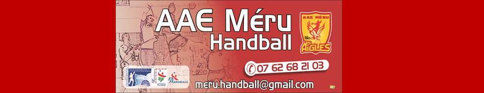 Les Aigles de l'AAE Méru Handball : site officiel du club de handball de MERU - clubeo