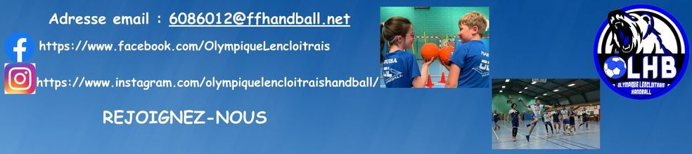 Olympique Lencloitrais Handball : site officiel du club de handball de Lencloître - clubeo