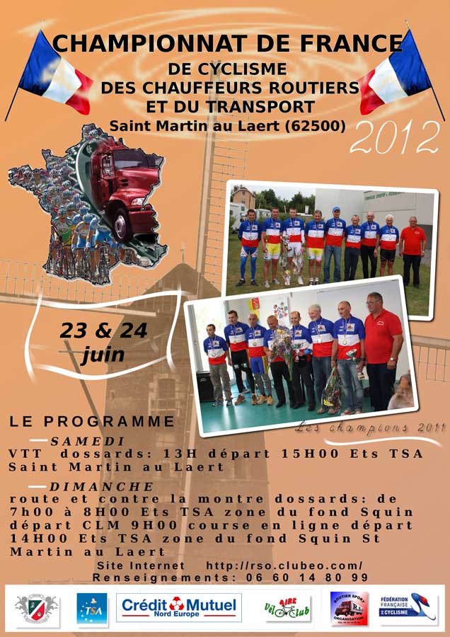 Actualité - Championnat 2012 - club Cyclisme Routier Sport ...