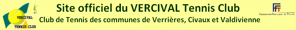 VERCIVAL Tennis Club : site officiel du club de tennis de CIVAUX - clubeo